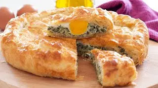 TORTA PASQUALINA VELOCE: Ricetta facile con pasta sfoglia!