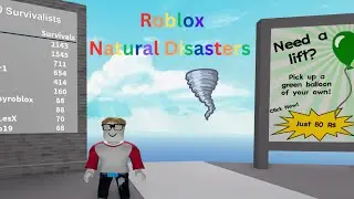 Zim Bros plays Roblox Natural Disasters Survival