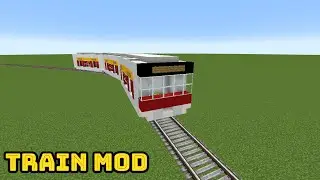Train in minecraft - Create mod