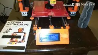 Original Prusa i3 kit with LCD 1.75mm 3D printer review