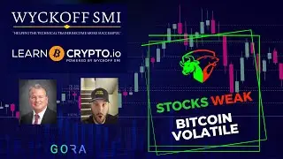 Stocks Weak, Bitcoin Volatile, What's Next?