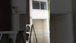 Seaside lounge Concealed outdoor cooling system