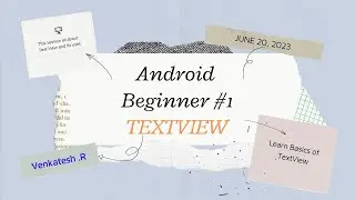 Android Beginner Tutorial #1 - Getting Started with TextViews: Building Your First App