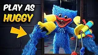Playing as Huggy Wuggy in Poppy Playtime Chapter 2 😱