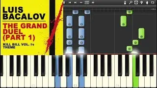 Kill Bill - The Grand Duel (parte prima) - Piano tutorial