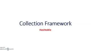 Hashtable | Map | Java Collection Framework |Venugopal Narsingoju