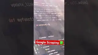 Google scraping short.
