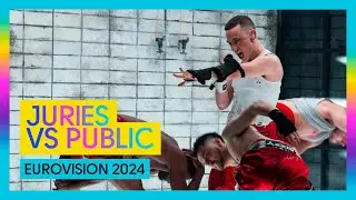 Eurovision 2024 | Biggest differences between juries and televote