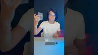 Эндотермический процесс растворения нитрата аммония #учимхимию