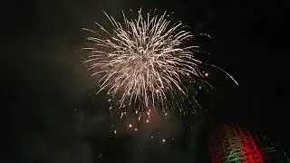 Holiday in the Sky Fireworks at Busch Garden  Tampa FL December 9, 2023