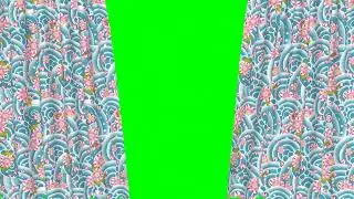 Curtain Opening Green Screen in 4K - 05 | Ladila Screen Dhamal ||