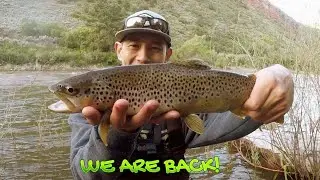 River Fishing for Trout in Colorado (We're Back!)