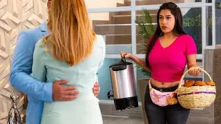 He cheated on his wife without imagining that she would win the lottery.