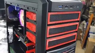 Пример сборки игрового компьютера на базе процессора  Ryzen 7 2700x и GTX 1070 Inno3D Ichill