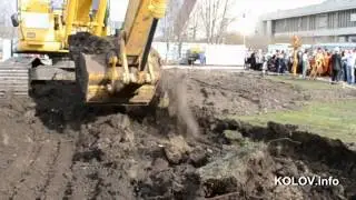 17.04.2012 - Первый ковш.  Храма во имя святых Петра и Февронии Муромских  Тольятти