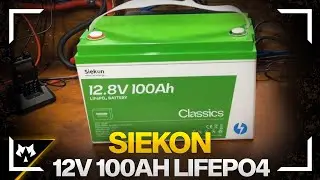Siekon Classic - 12v 100ah Lifepo4 - Premium Battery for CHEAP!