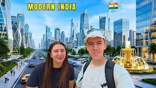 We Went To The Famous Cyber City in India 🇮🇳 (Ultra Modern)