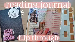 reading and book journal flip through 2021 + my first book bujo set up!!