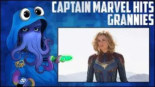 Captain Marvel Hitting Grannies