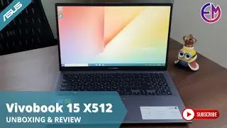 ASUS Vivobook 15 x512 core i7 10th Generation  Unboxing & First Impressions [Hindi]