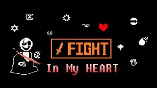Битва с Гастером из "Undertale" в "In my heart" | Fight with Gaster) Простите за остсутствие... =)