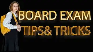 Board exam tips and tricks for 95 % above @2025