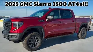 2025 GMC Sierra 1500 AT4x!! Volcanic Red - Quick Walkaround