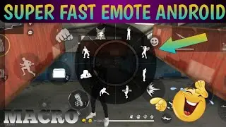 SUPER FAST EMOTE LIKE MACRO IN ANDROID | HOW TO USE FAST EMOTE LIKE PC PLAYER | FREEFIRE
