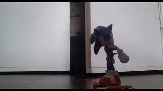 Sonic Skateboard Test! (Stop-Motion)