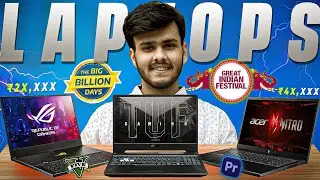 Best Laptops Deals 🔥 Flipkart BBD & Amazon Great Indian Festival Sale