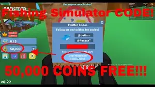 Fishing Simulator - CODE (ROBLOX) 50,000 FREE COINS