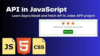 How to make GET Request in JavaScript? Learn Async/Await in fun JavaScript/HTML/CSS Project