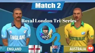 England Vs Australia | Match 2  | Royal London Tri series |  England won by 63 runs