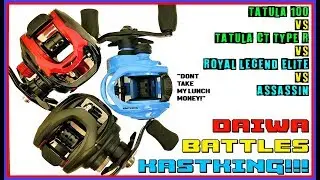 KASTKING VS DAIWA! 2 DAIWA TATULAS BULLY A KASTKING ROYAL LEGEND ELITE!!! DOES IT GET BEAT UP?