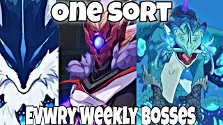 World Record??? Oneshot Every Genshin Impact Bosses