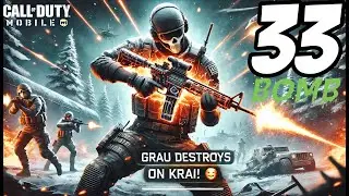 Insane Grau Domination on Krai map Gameplay CODM BR