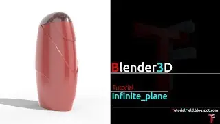 Blender tutorial - Infinite plane | Cycles