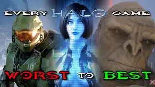 EVERY Halo Game Ranked from Worst to Best