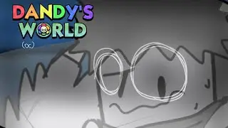 🐺The glitcherewolf🐺(Dandy's World)(werewolf TF animation)