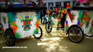 Wrapped Rickshaw Hire in London