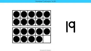 Number Concepts 16 20 Video