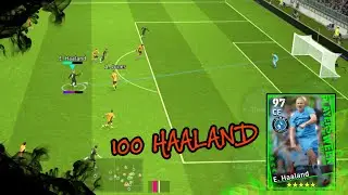 Somebody STOP this 100 Haaland from Scoring GOALS🚀🥶