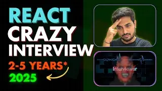 React Frontend Developer Interview for 2–5 Years | Real Questions + Answers | Mock Interview 2025🔥