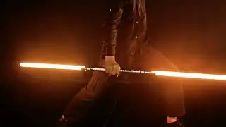 Damiensaber NO.156 Bsatila Shan Double Blade Saber | Lightsaber Dispaly