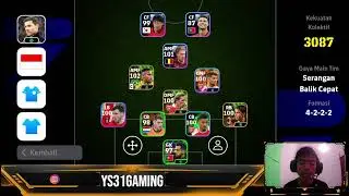 RACIKAN TERBAIK NUMBER 7 !! MAX RATING 101 !! RONALDO X SON X KDB! EFOOTBALL 2024 MOBILE!!