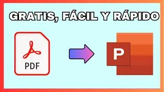 Cómo CONVERTIR ARCHIVO PDF a POWERPOINT