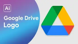 How to create Google Drive Logo by Adobe Illustrator