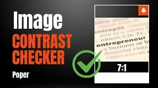 Check Image Contrast for Accessibility in Seconds | Color Contrast Checker