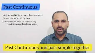 Past Continuous Tense | Learn English Tenses easy and simple way | Learn English Grammar