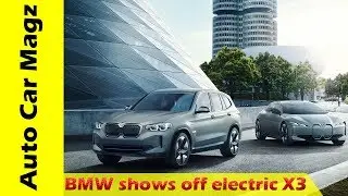 BMW shows off electric X3 concept with 250 mile range